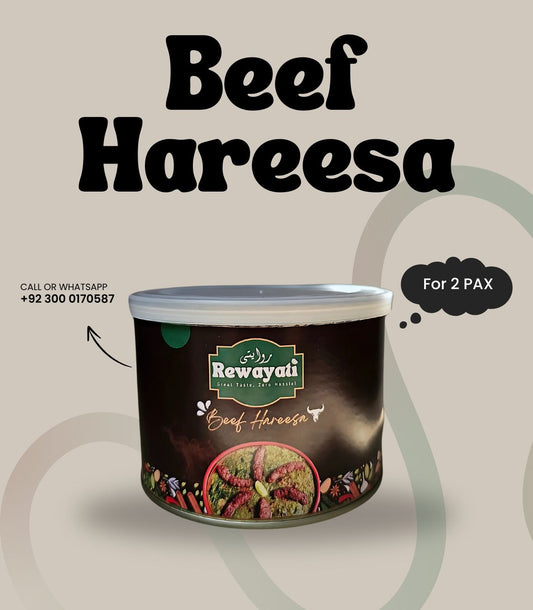 Beef Hareesa With Beef Kabab