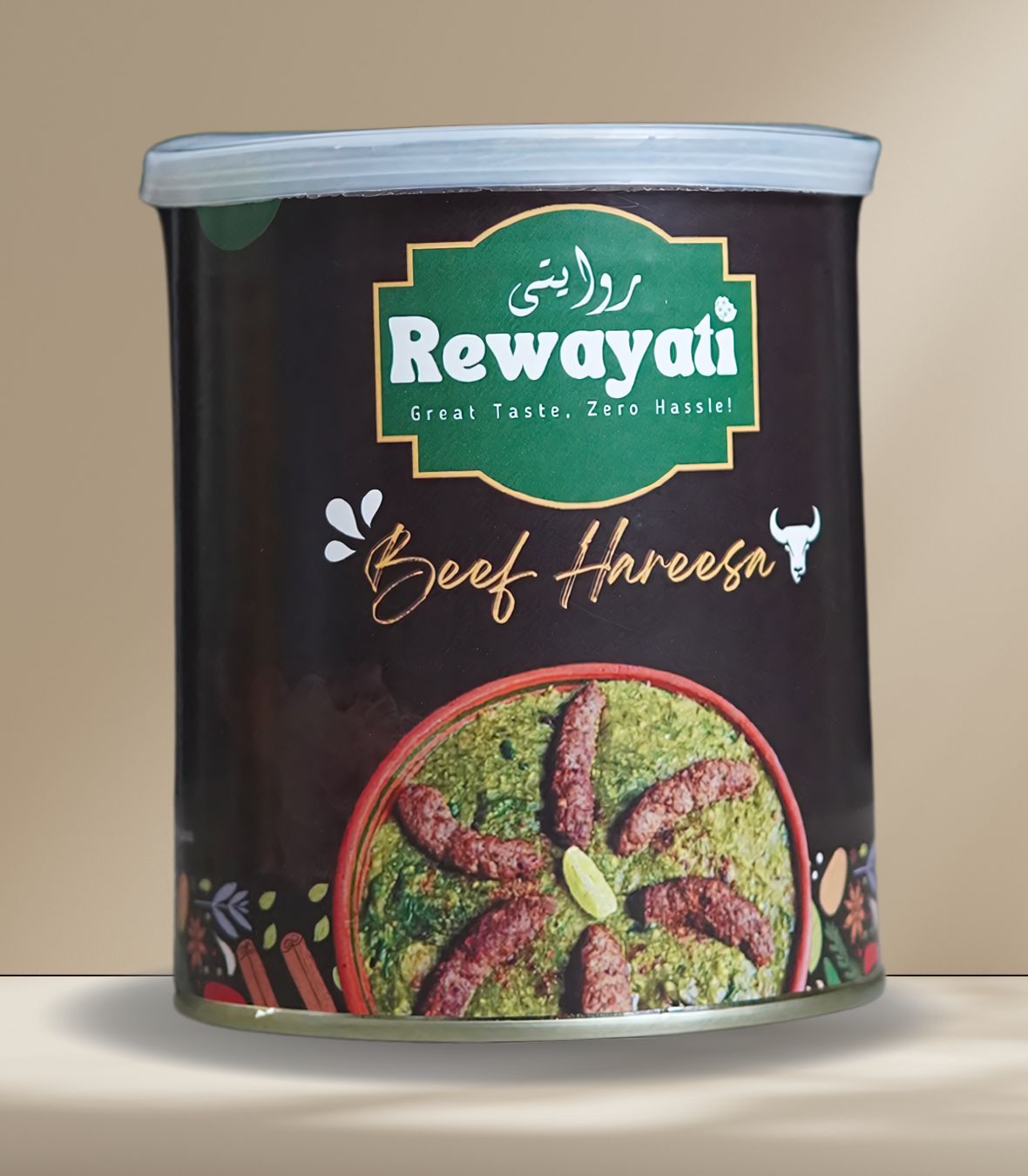 Beef Hareesa With Beef Kabab