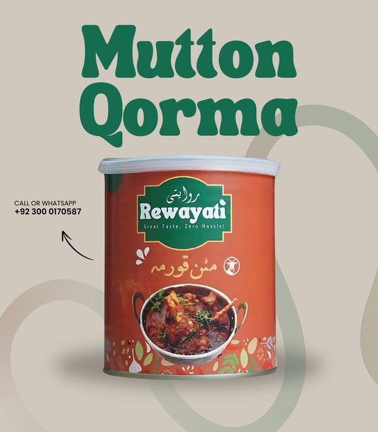 Mutton Qorma in Desi Ghee